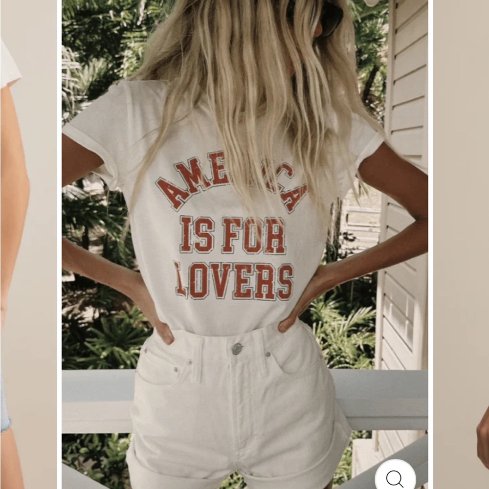 Z Supply America is for Lovers ❤️  T-Shirt